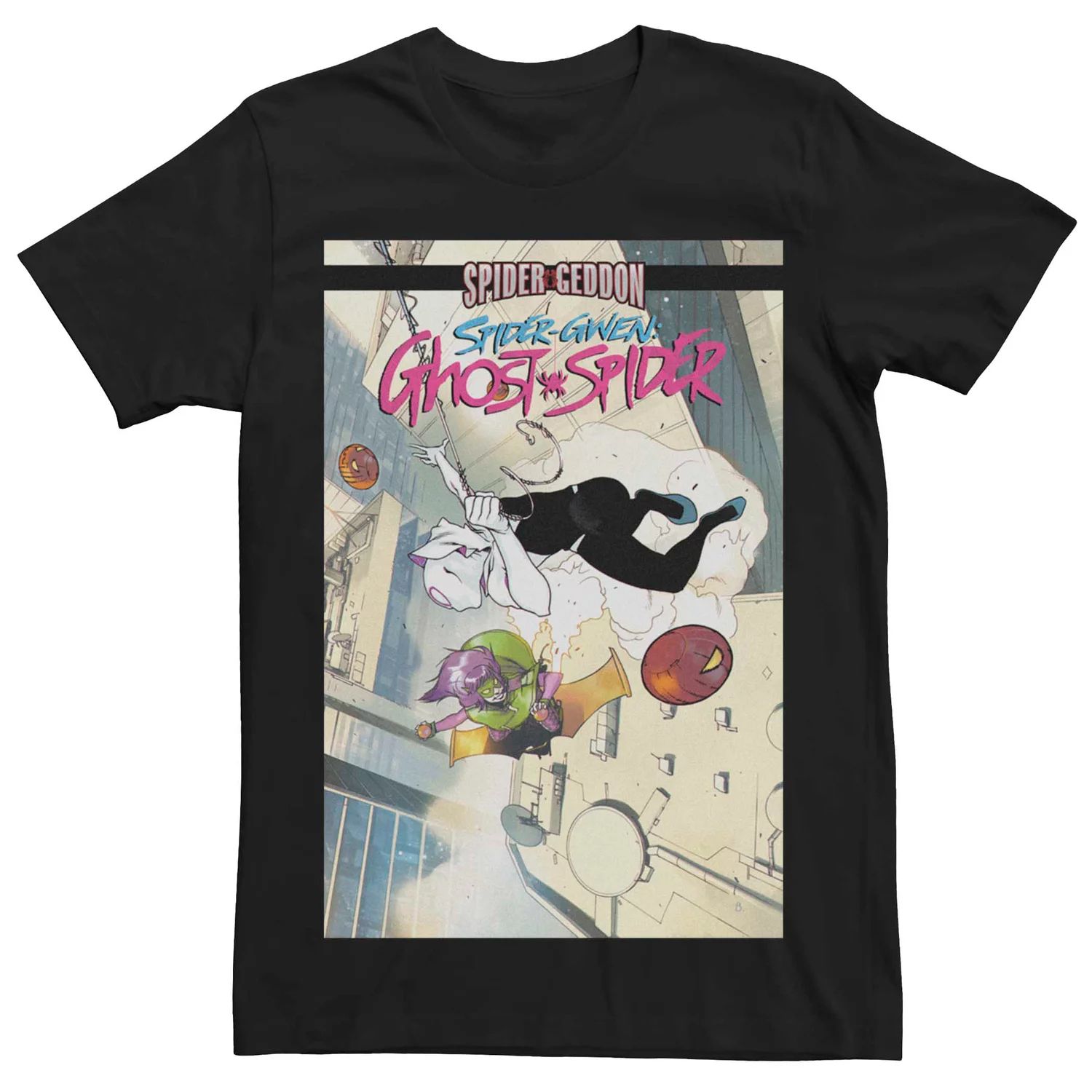 Мужская футболка с обложкой комиксов Marvel's Spider-Gwen Ghost-Spider #2 Licensed Character