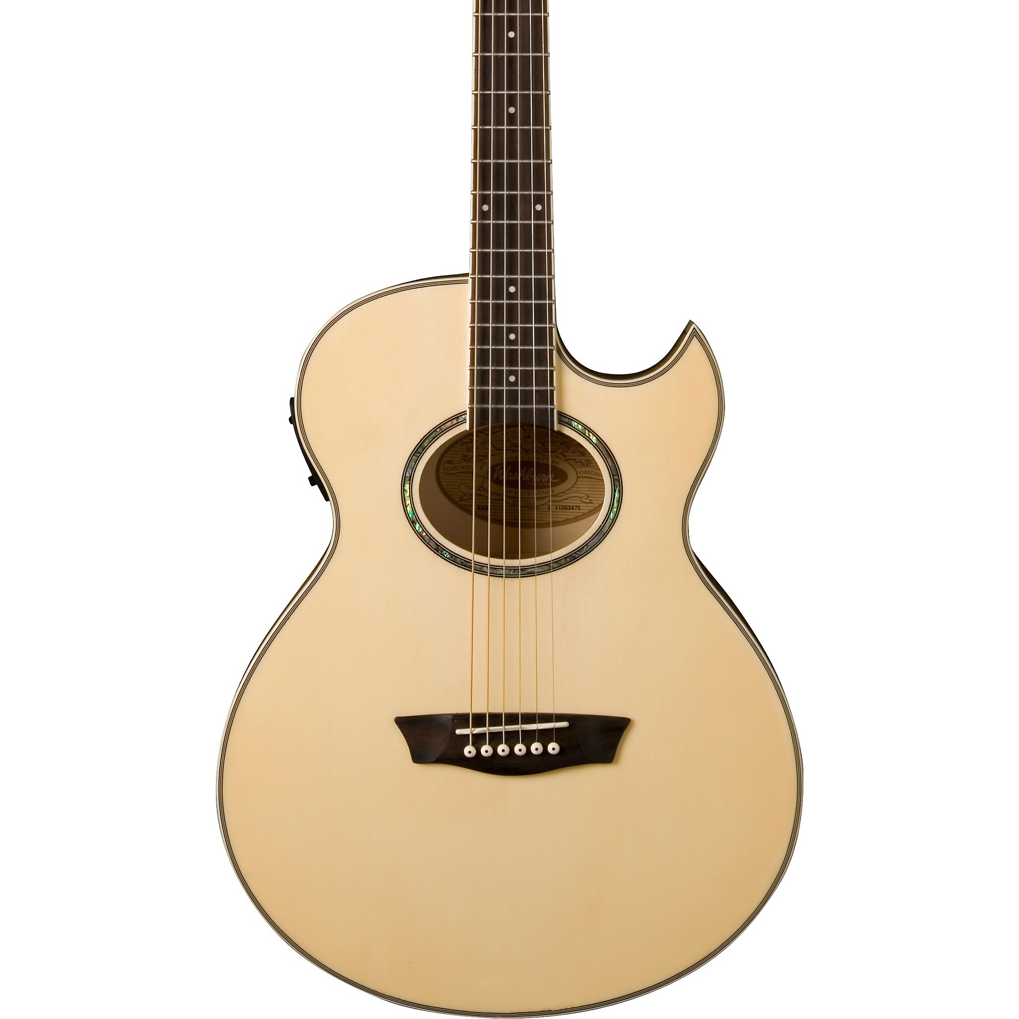 Акустически-электрическая гитара Washburn EA20 Mini Jumbo