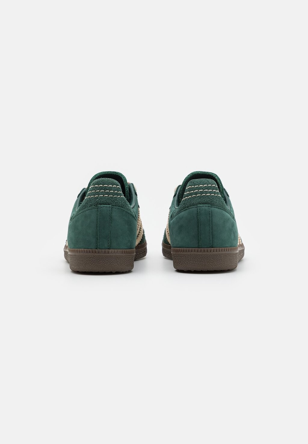 

Кроссовки на шнуровке SAMBA OG adidas, темно-зеленый