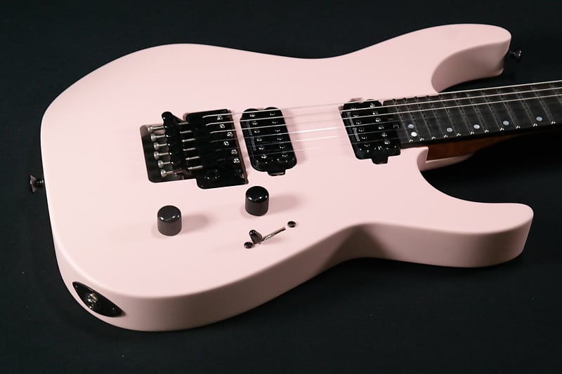 Электрогитара Jackson American Series Virtuoso Satin Shell Pink 805 электрогитара jackson american series virtuoso streaky ebony fingerboard satin shell pink guitar