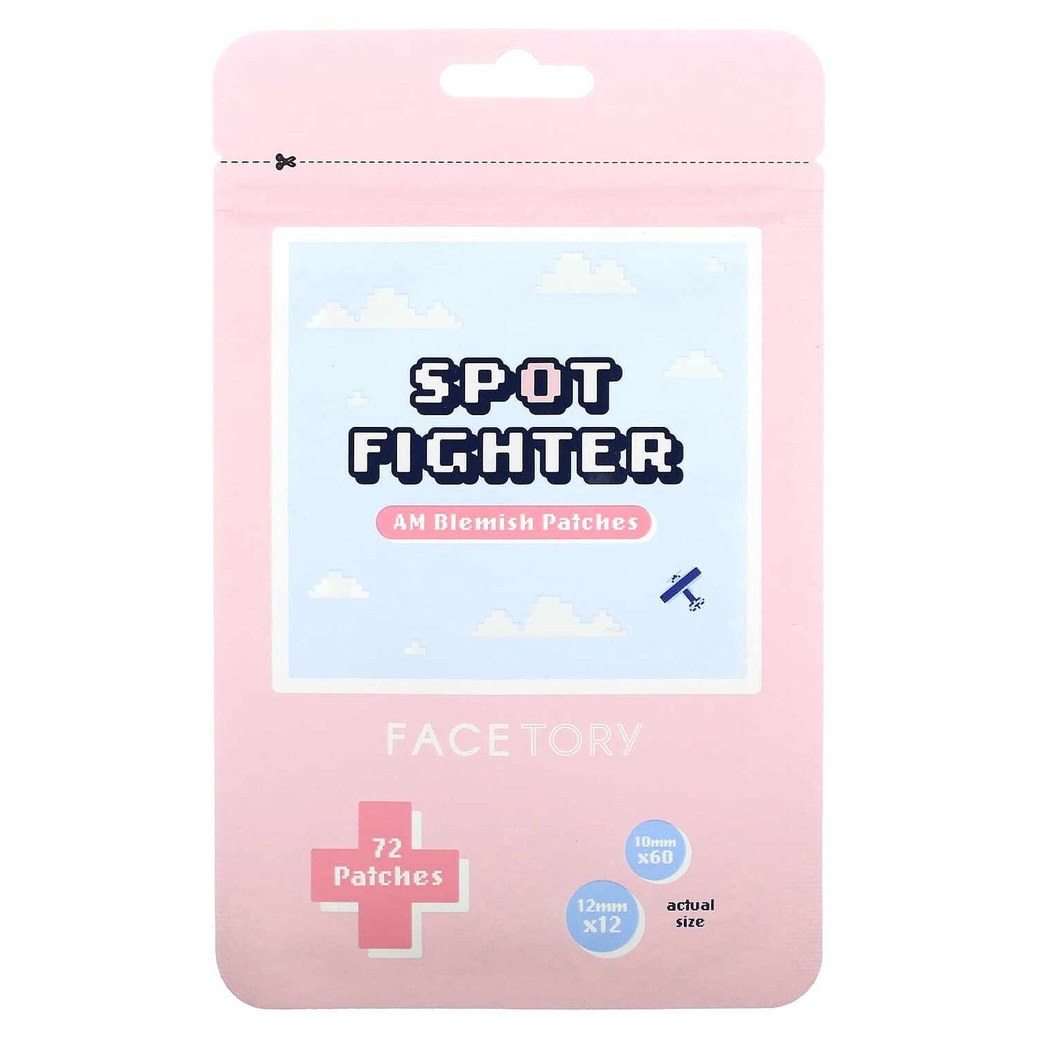 

Spot Fighter, патчи AM, 72 шт., FaceTory
