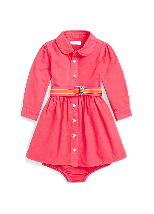 

Розовое платье для девочки Polo Ralph Lauren