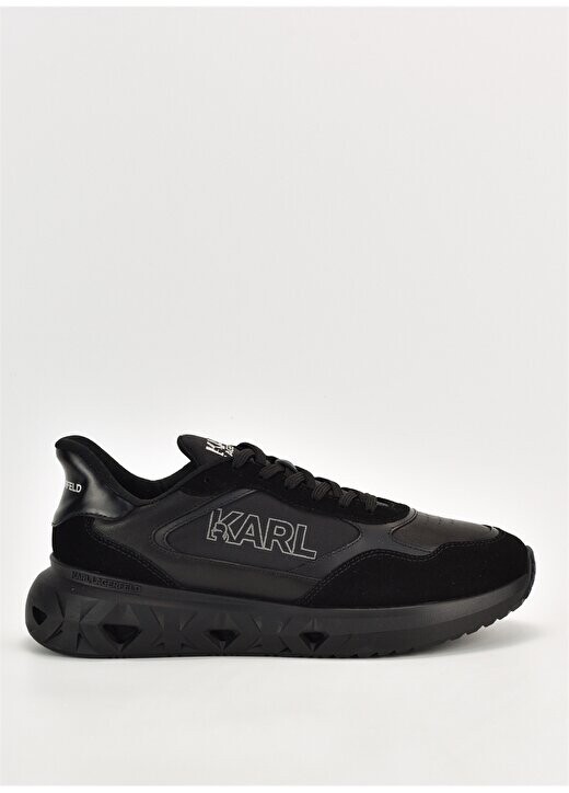 

Черные мужские кроссовки K/KITE RUN Karl Logo Lo Lace Karl Lagerfeld, черный