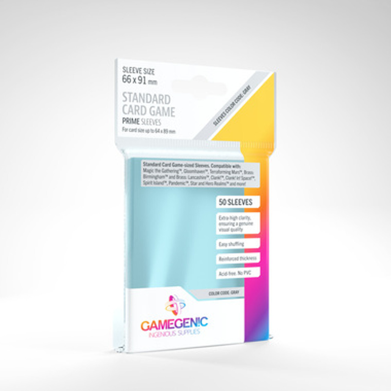 

Аксессуары Gamegenic Sleeves: Standard Card Size (50ct)