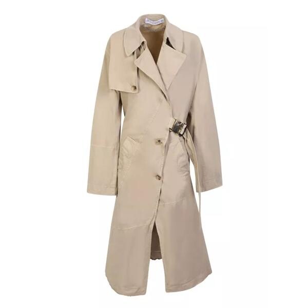 

Пальто beige twisted trench coat J.W. Anderson, мультиколор