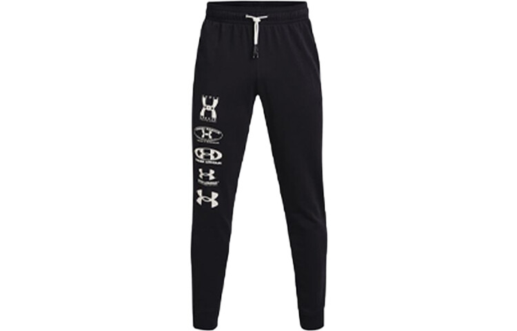 

Трикотажные спортивные штаны мужские черные Under Armour, черный
