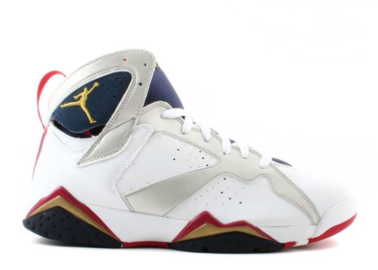 

Кроссовки AIR JORDAN 7 RETRO 'OLYMPIC' 2004, белый