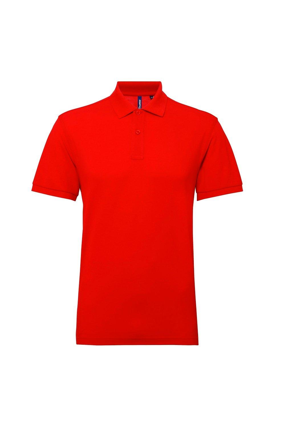 цена Рубашка поло Performance Mix с короткими рукавами Asquith & Fox, красный