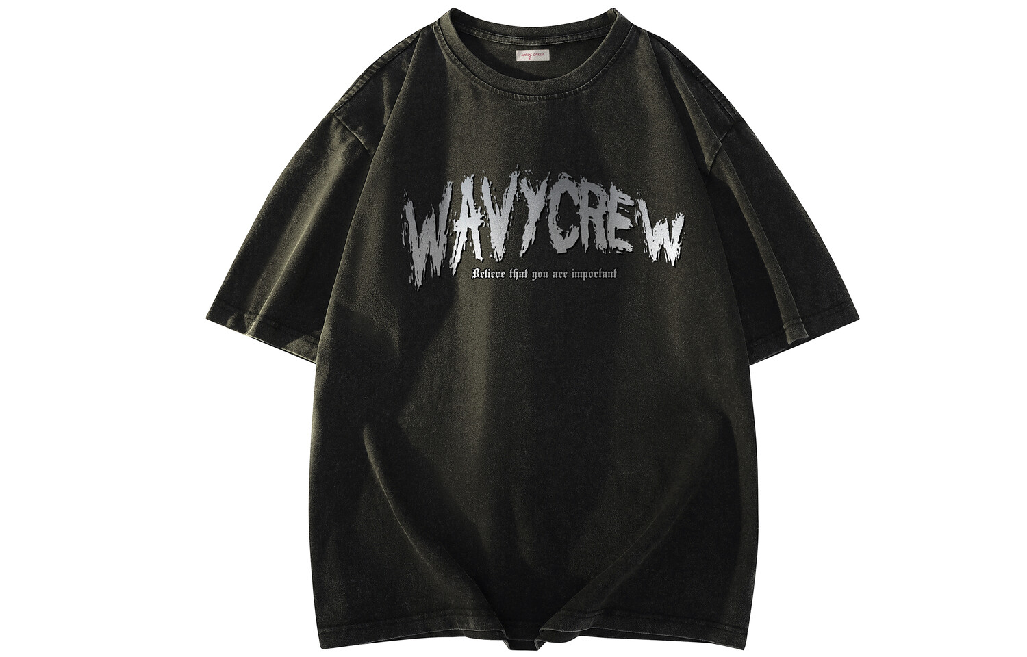 

Футболка унисекс Wavycrew, розовый