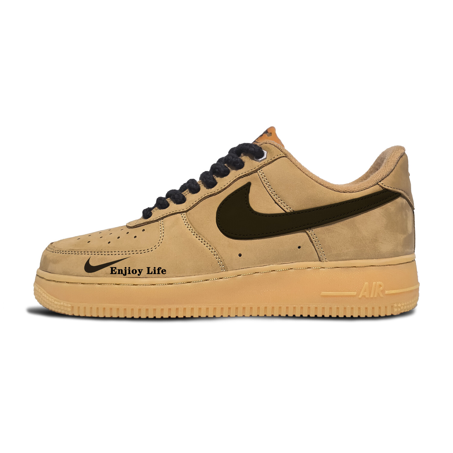

Обувь для скейтбординга Nike Air Force 1 унисекс, Light Brown