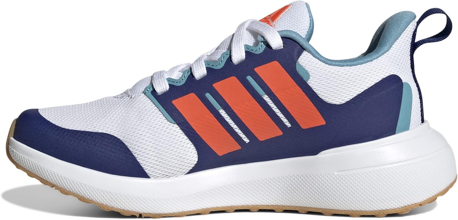 

Кроссовки adidas Kids adidas Kids Fortarun 2.0 Running Shoes, цвет White/Solar Red/Victory Blue