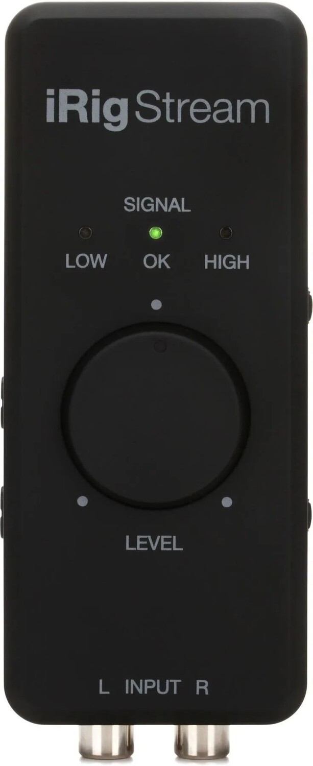 

IK Multimedia iRig Stream USB-аудиоинтерфейс для iOS, Android, Mac и ПК