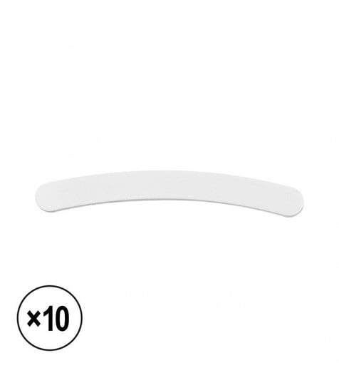 

Пилочка для ногтей банан, белая, 180/240, 10 шт. Tools For Beauty