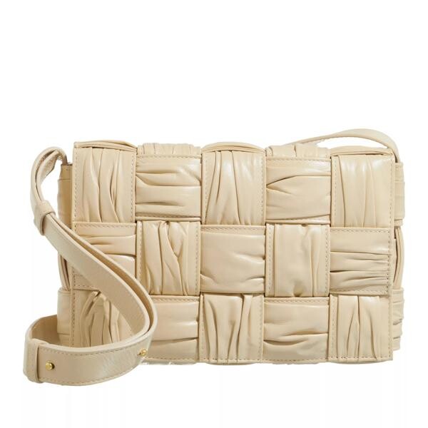 

Сумка cassette shoulder bag Bottega Veneta, бежевый
