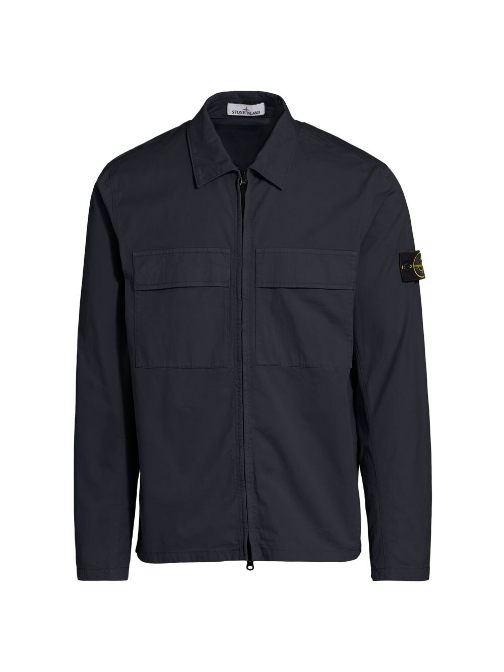 

Куртка карго из эластичного хлопка Stone Island, синий