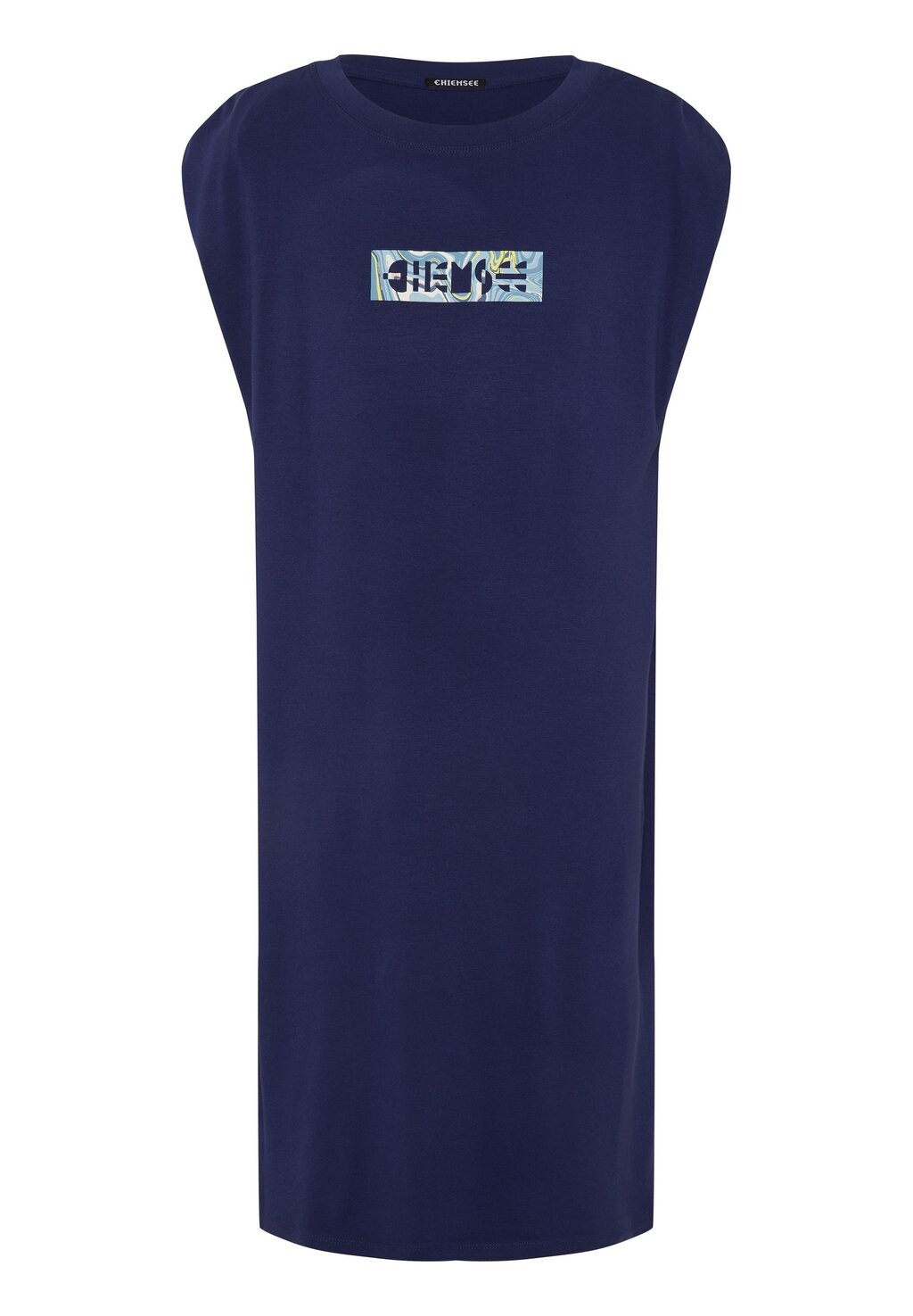 

Платье из джерси MIT BUNTEM LOGO Chiemsee, цвет medieval blue