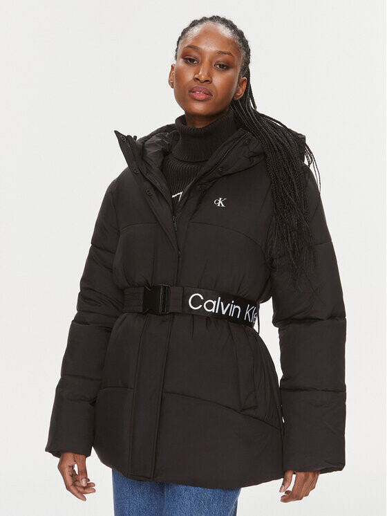 

Пуховик стандартного кроя Calvin Klein, черный