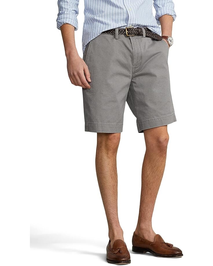 

Шорты Polo Ralph Lauren Classic Fit Stretch Chino Short, серый