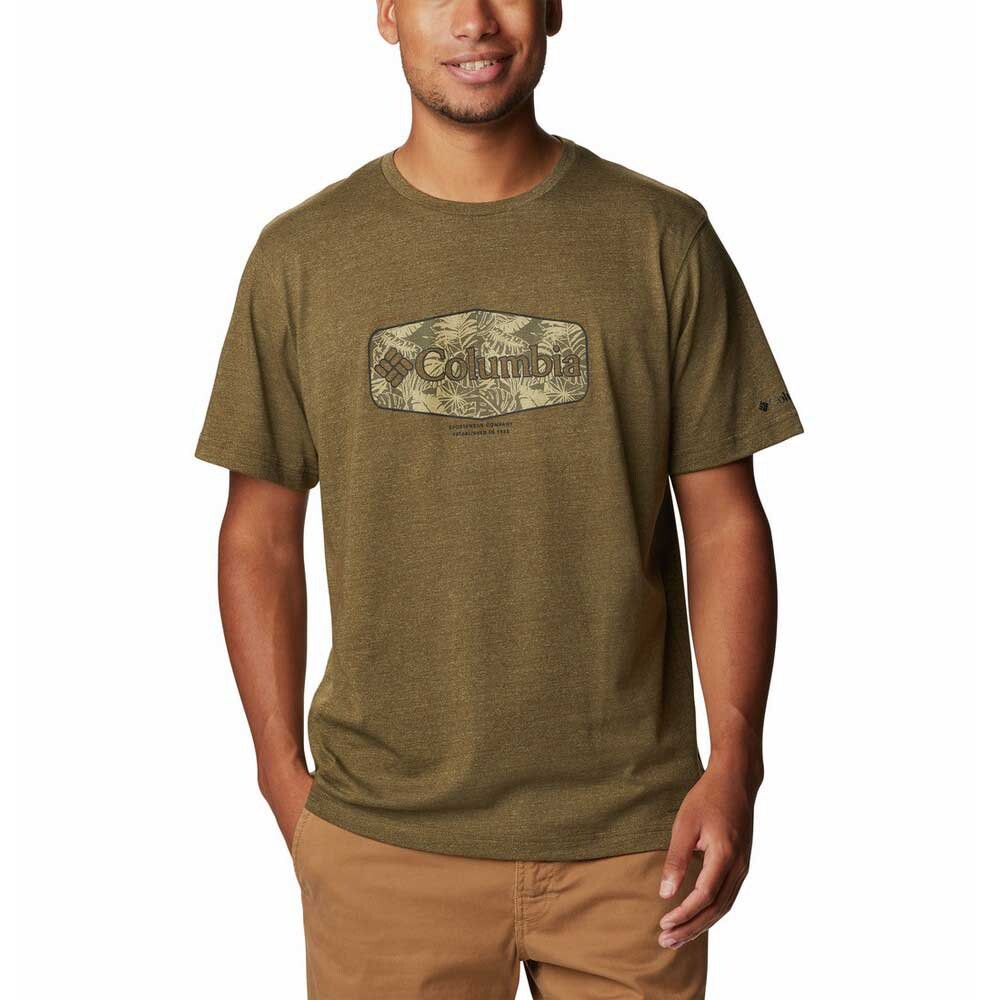

Футболка Columbia Thistletown Hills Graphic, зеленый