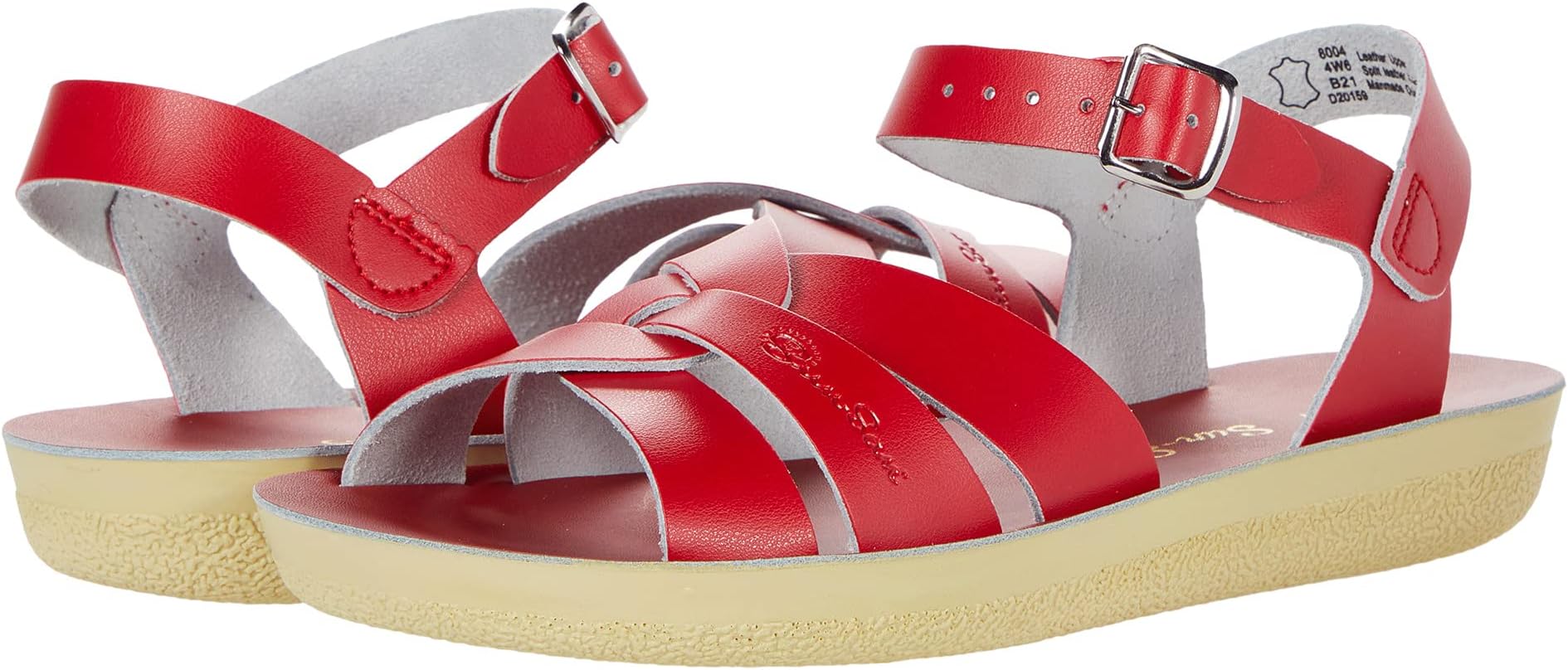 Сандалии на плоской подошве Swimmer Salt Water Sandal by Hoy Shoes, красный