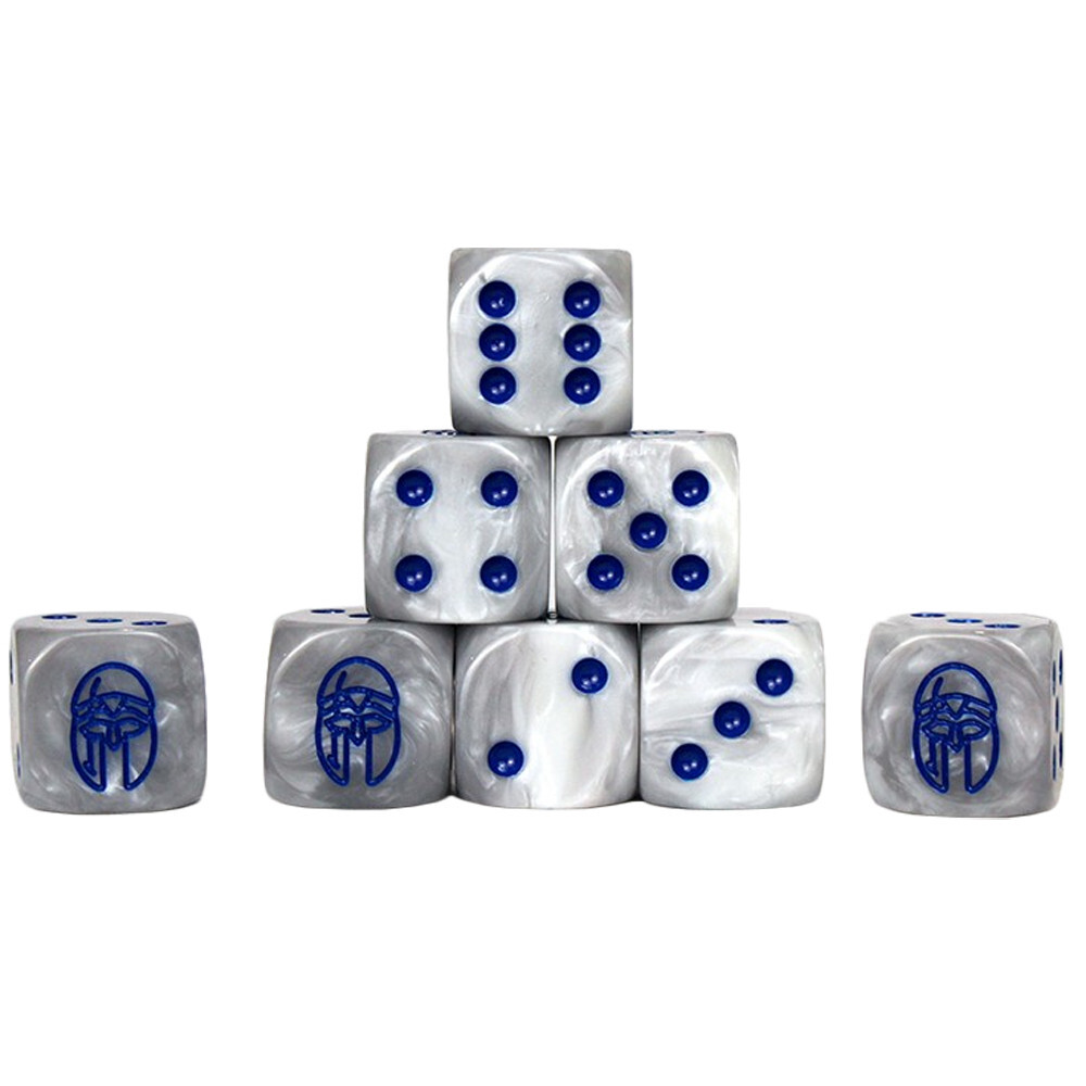 

Аксессуары Para Bellum Wargames City States Faction Dice on Gray swirl Dice