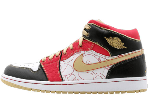 

Air Jordan 1 Retro XQ, цвет Белое золото