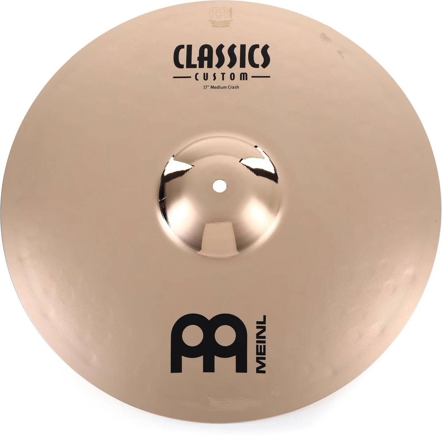

Тарелки Meinl 17 дюймов Classics Custom Medium Crash Cymbal