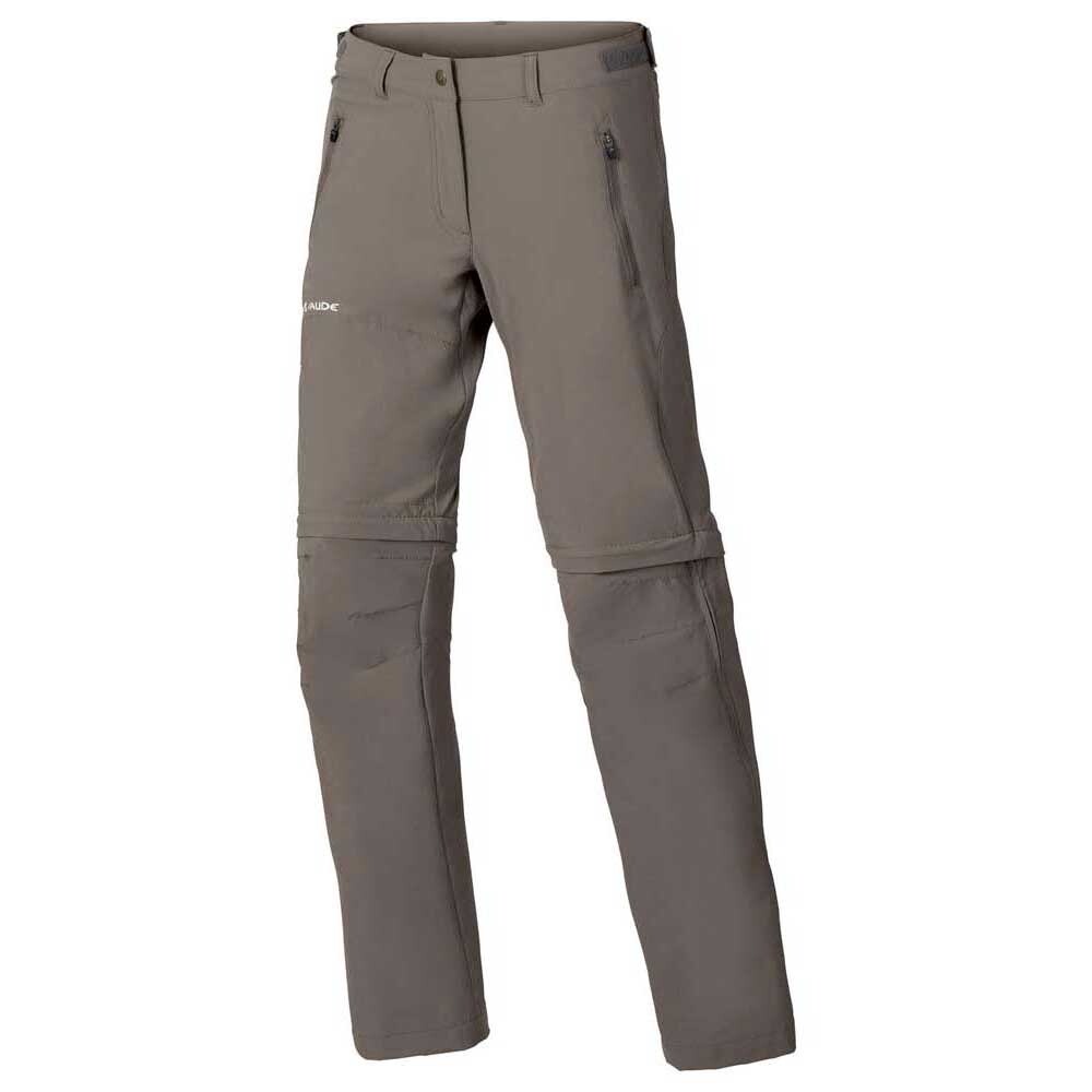 

Брюки VAUDE Farley Stretch Zip Off Regular, коричневый