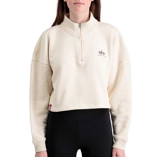 

Толстовка Alpha Industries 108031 Half Zip, бежевый