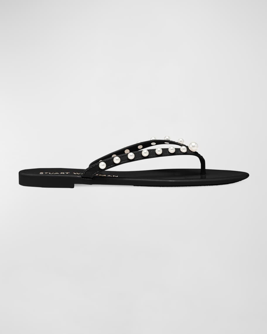 

Шлепанцы Goldie Pearly Jelly Stuart Weitzman
