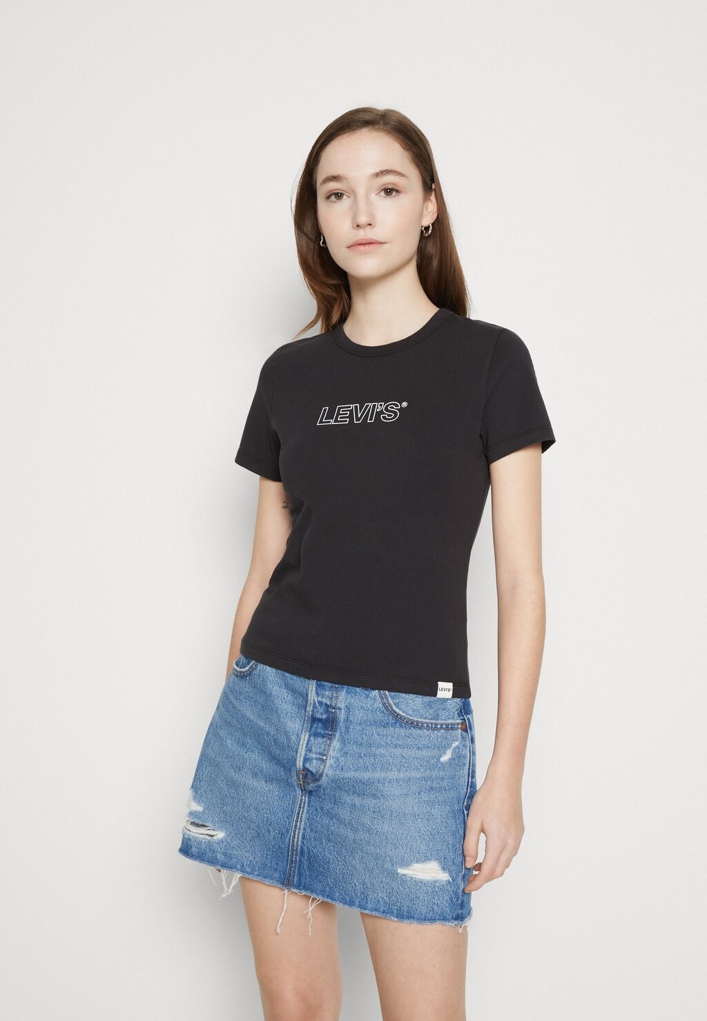 

Футболка с принтом Levi's, Черный