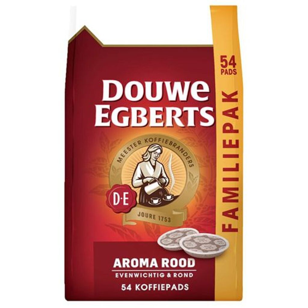 

Douwe Egbert Aroma Rood - 54 подушечки Jacobs
