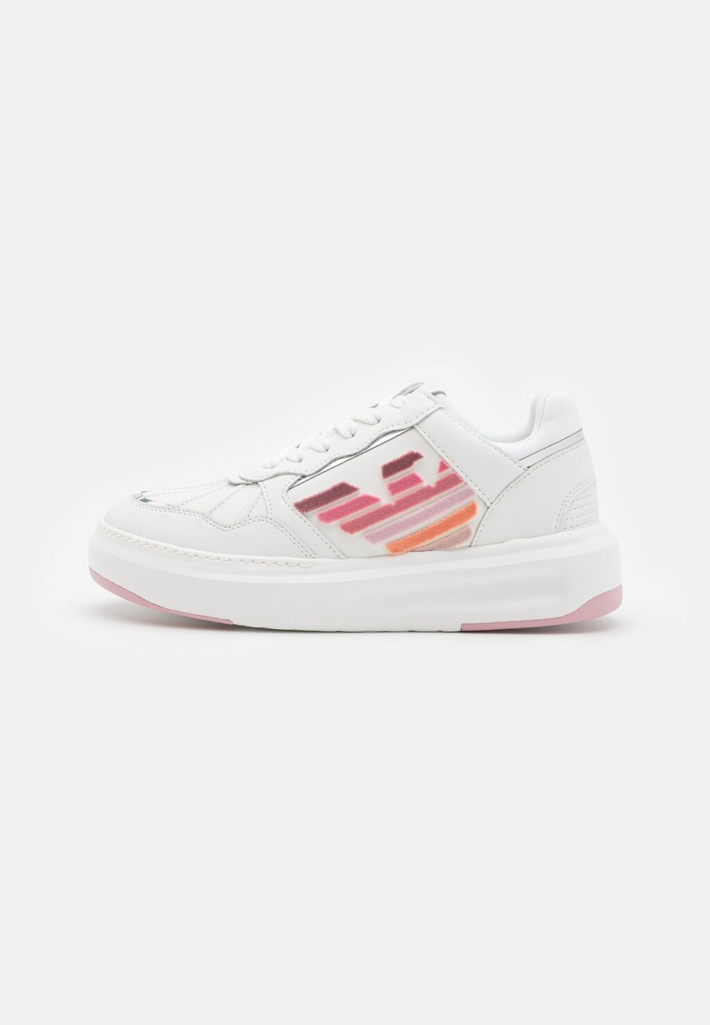 

Кроссовки Emporio Armani ХЭНК, цвет white/lotus, Белый