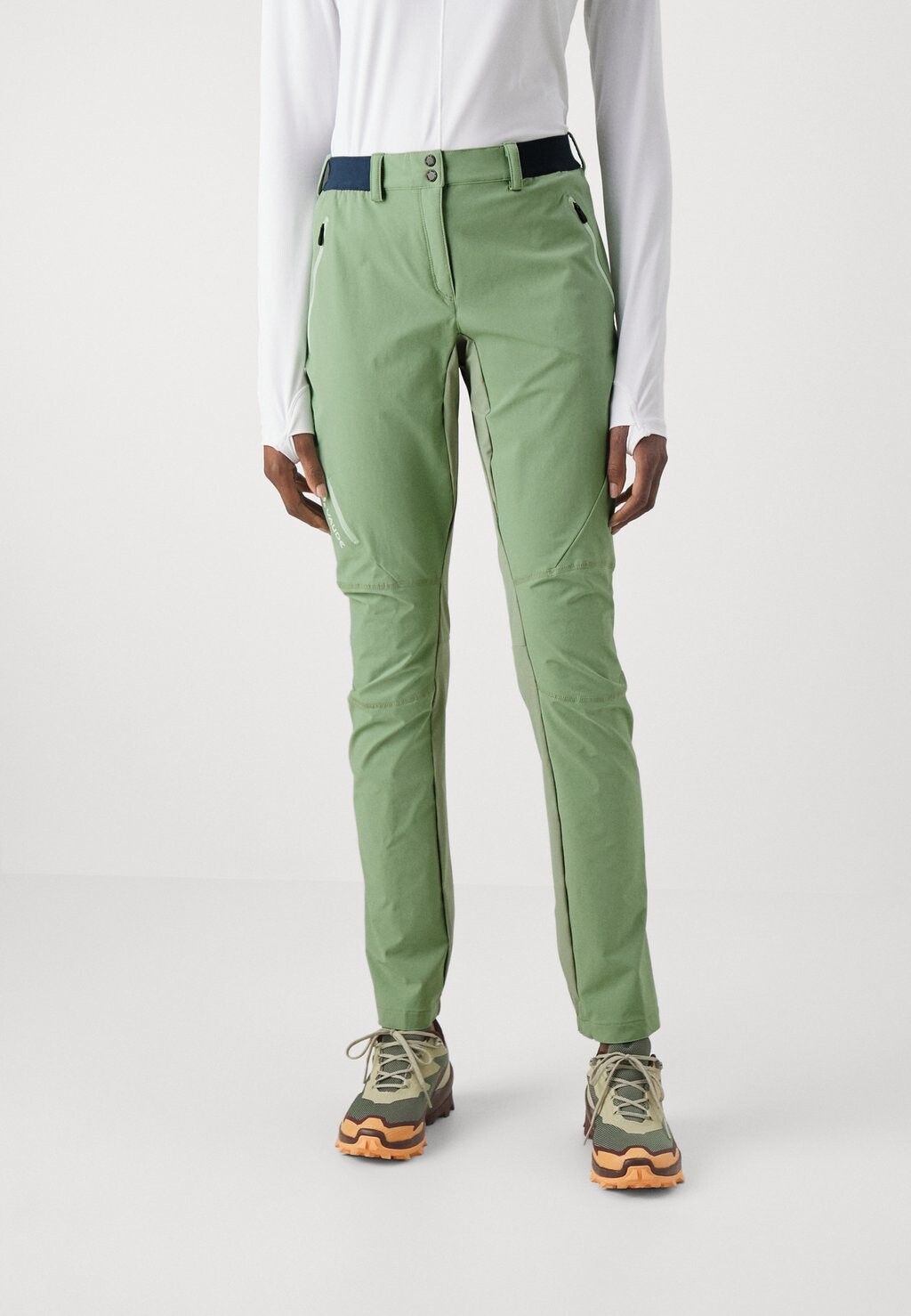 

Уличные брюки WOMENS SCOPI PANTS Vaude, цвет willow green