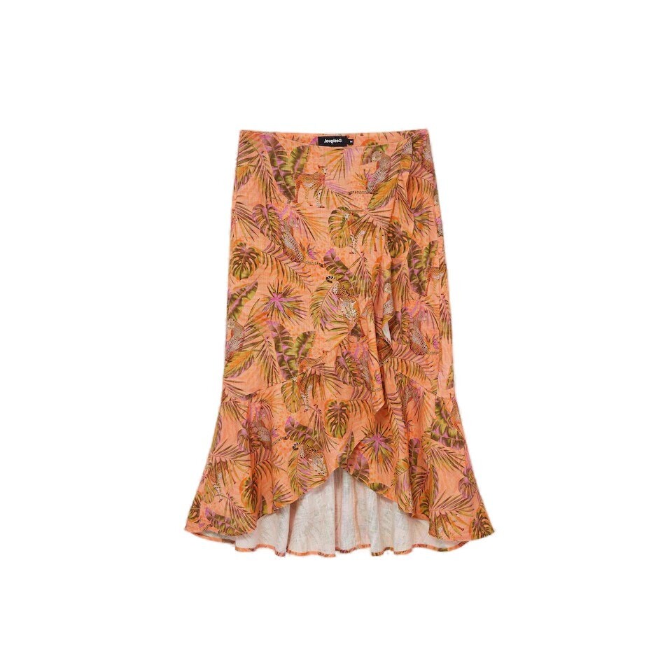 

Юбка Desigual Safari, оранжевый