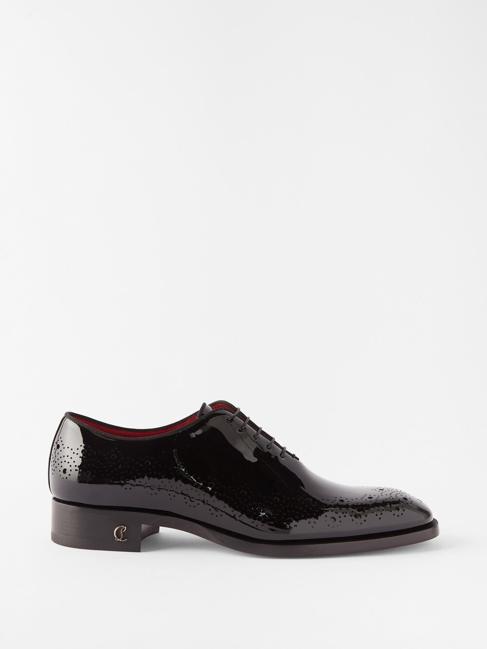 

Лакированные оксфорды carteobello Christian Louboutin, черный