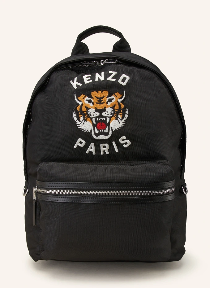 

Рюкзак тигр Kenzo, черный