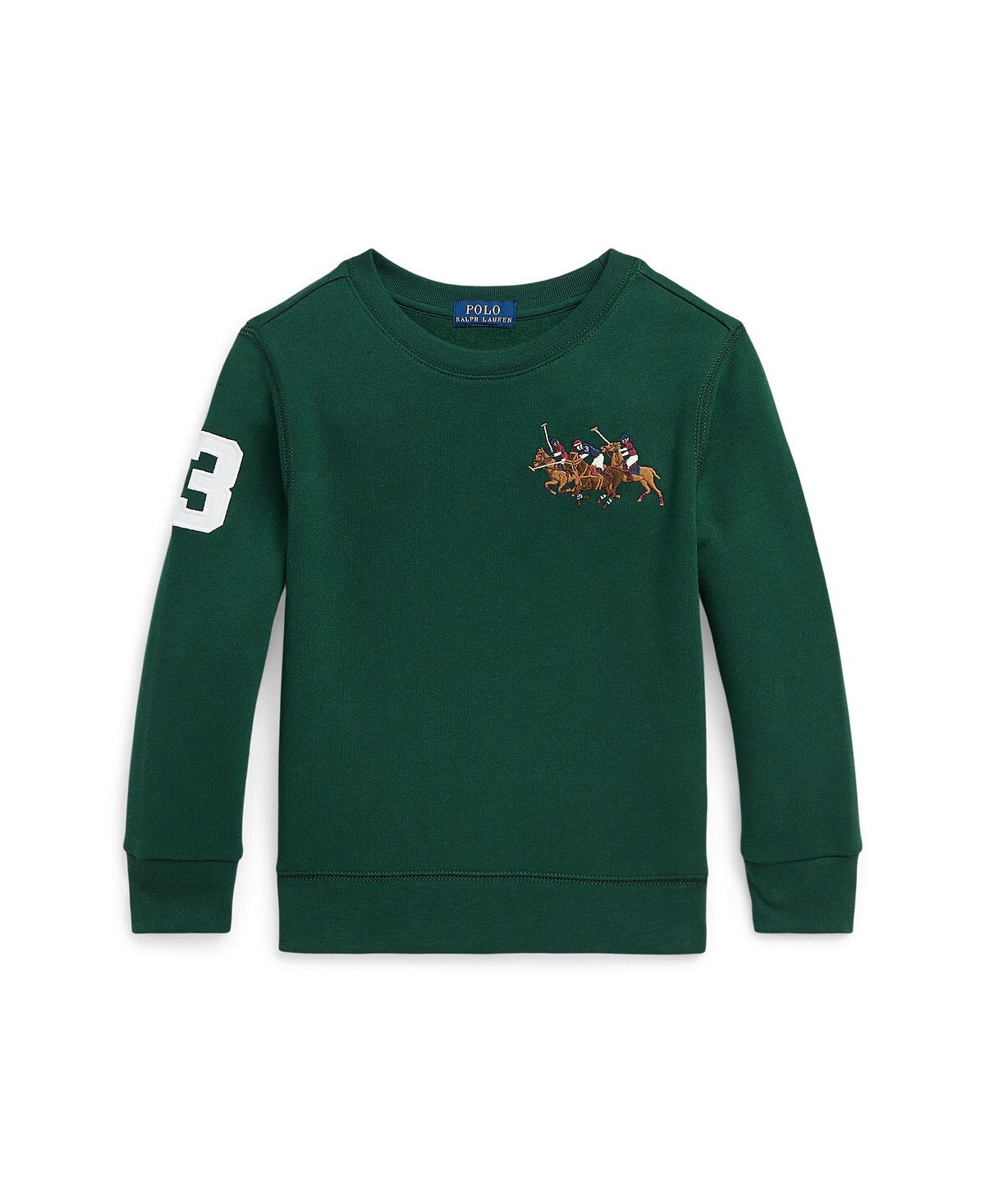

Флисовая толстовка Triple Pony для маленьких мальчиков и малышей Polo Ralph Lauren