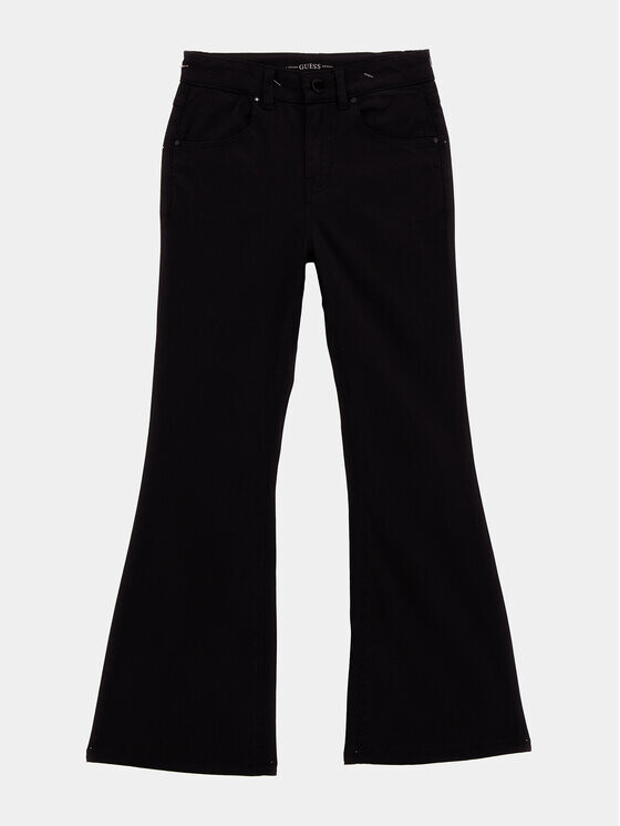 

Тканевые брюки кроя bootcut Guess, черный