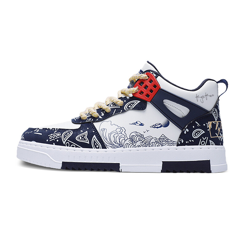 

Кроссовки KGSKWO Skateboarding Shoes Men Low-top, бежевый/синий