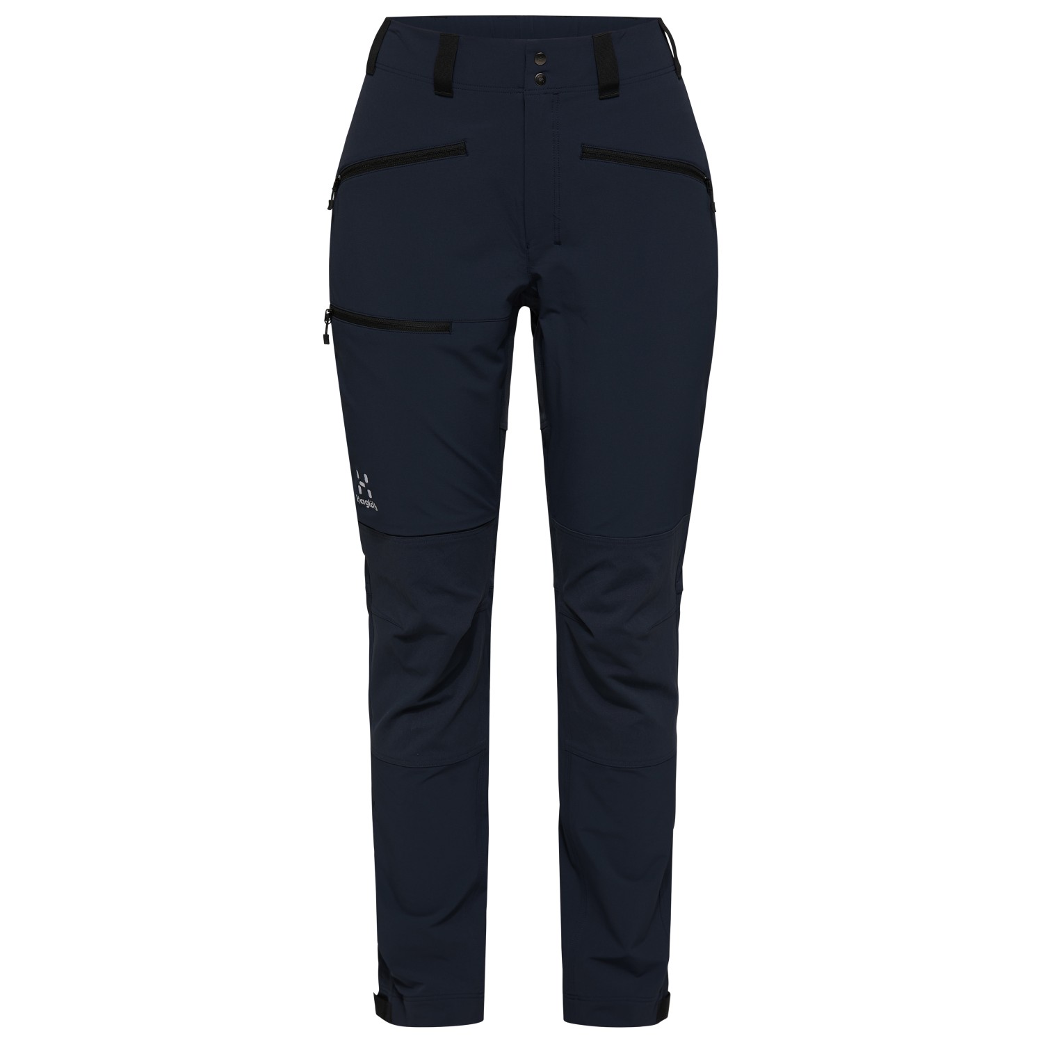 цена Трекинговые брюки Haglöfs Women's Mid Standard Pant, цвет Tarn Blue/True Black