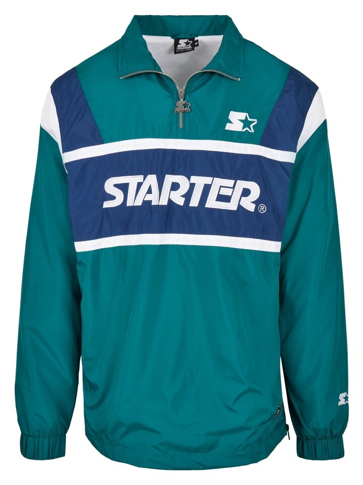 

Демисезонная куртка STARTER, цвет retro green/blue night/white