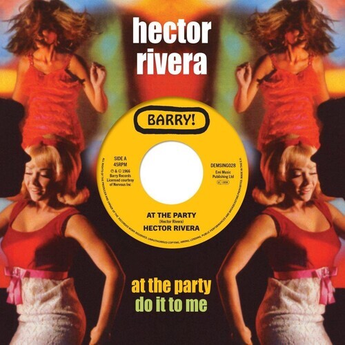 

Сингл 7" Rivera, Hector: At The Party / Do It To Me