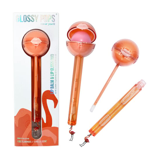 

Бальзам и блеск для губ Glossy Pops, I See Flamingos