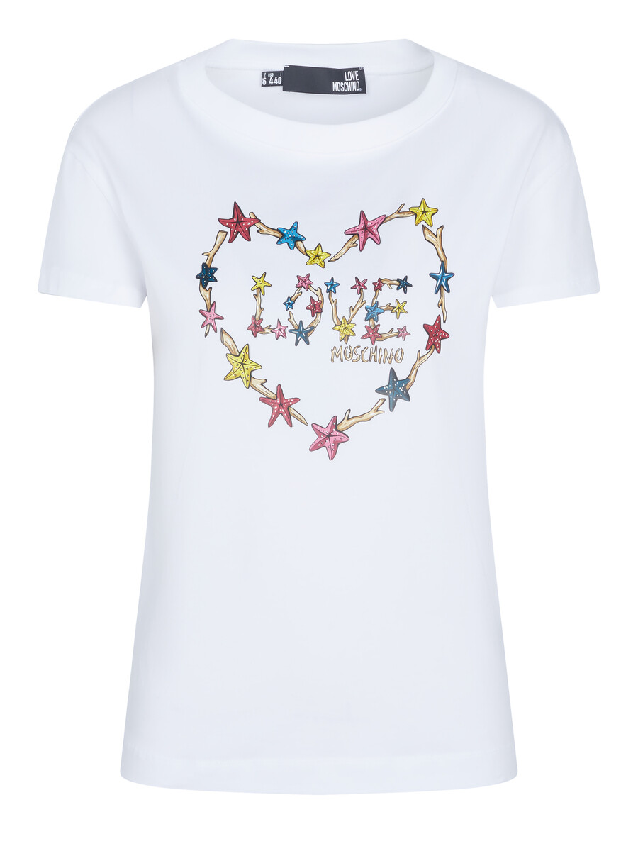 

Топ Love Moschino, белый