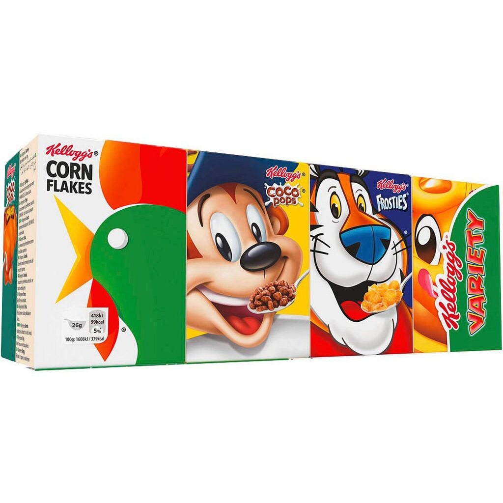 

Kelloggs Variety Classic Kelloggs наслаждение в 8 порционных упаковках 205г