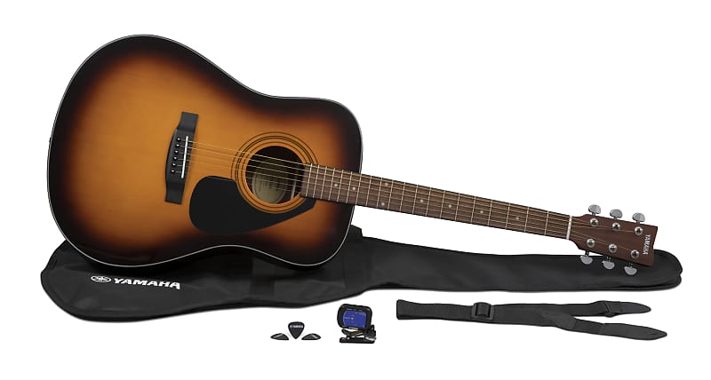 Акустическая гитара Yamaha GigMaker Standard Acoustic Guitar Starter Pack - Tobacco Sunburst цена и фото