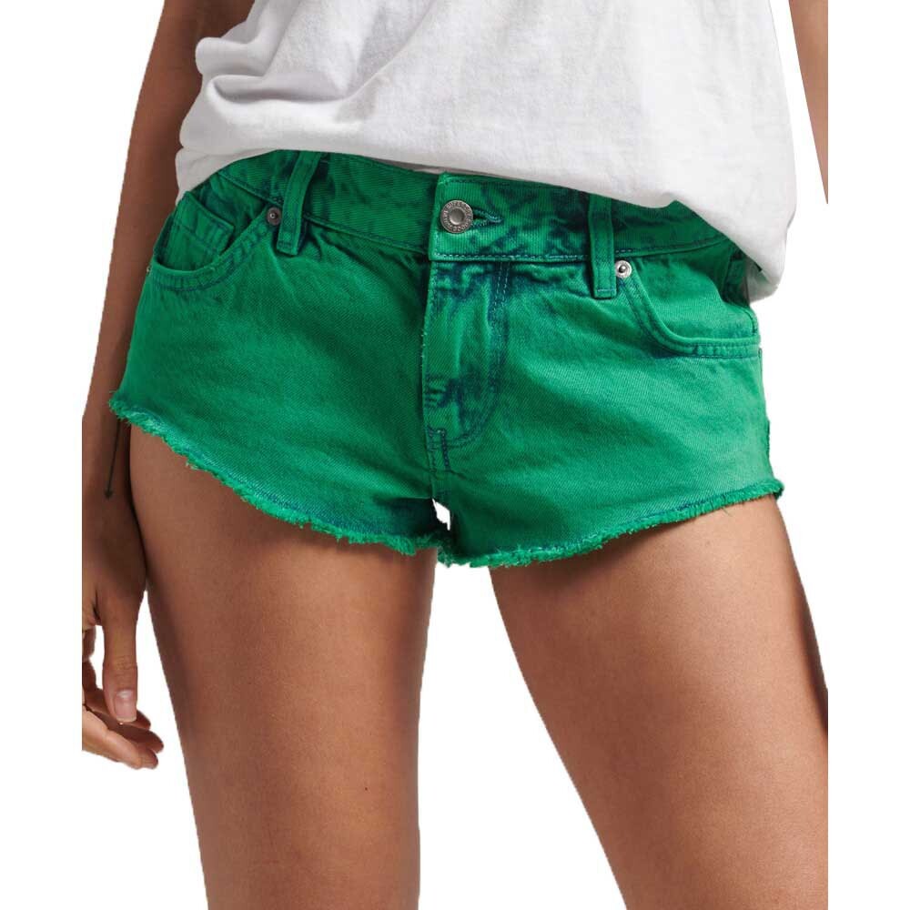 

Шорты Superdry Vintage Washed Hot, зеленый