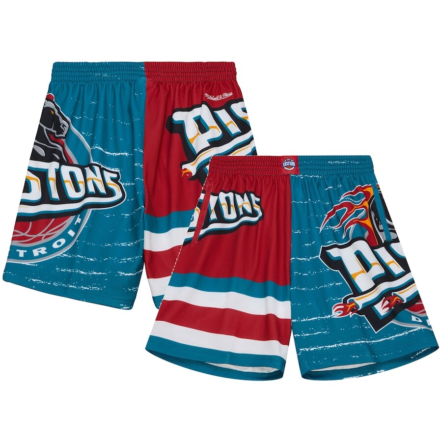 

Шорты Mitchell & Ness Detroit Pistons, бирюзовый