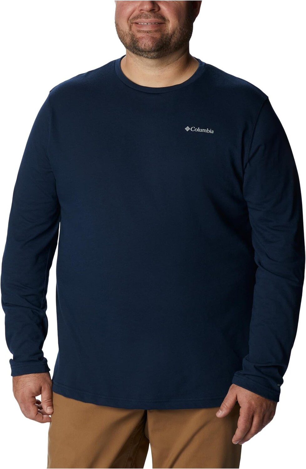 

Кофта с длинными рукавами Big & Tall Thistletown Hills Columbia, цвет Collegiate Navy Heather